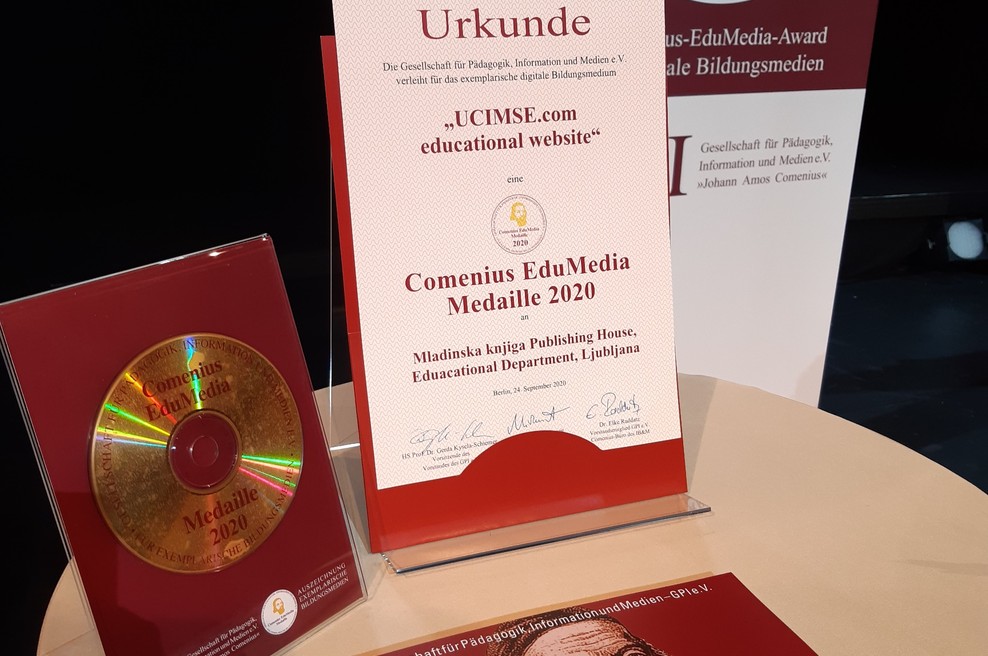 Mednarodno priznanje za interaktivni portal učimse.com (foto: Ucimse.com/emka.si)