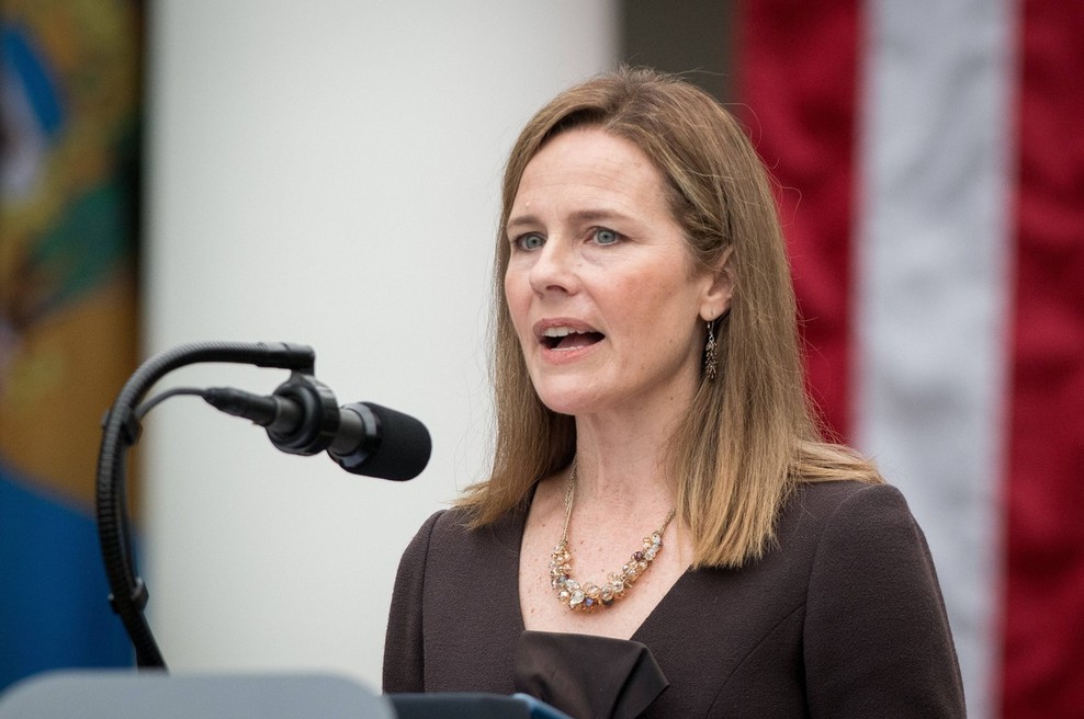 Donald Trump je imenoval Amy Coney Barrett na položaj vrhovne sodnice (foto: profimedia)