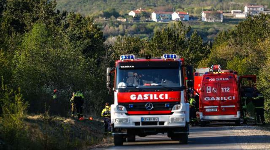 Na pogorišču v Gabrjah našli truplo (foto: Stanko Gruden/STA)
