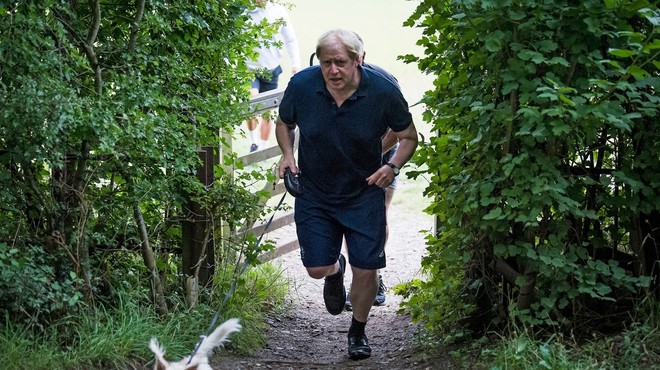 Kako je shujšal Boris Johnson (in v kaj vse bo zdaj silil sodržavljane) (foto: profimedia)