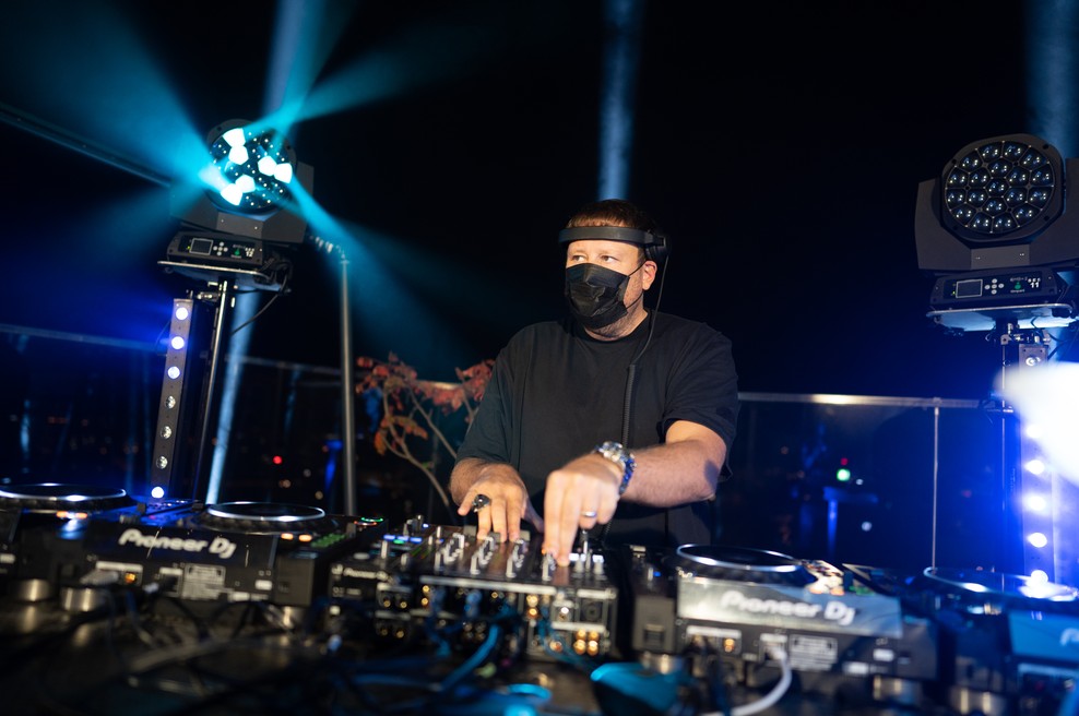 DJ Umek nad Ljubljano pospremil prvi pojav Aurore (video) (foto: Promocijsko gradivo)