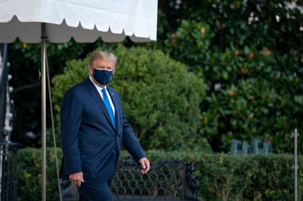 Donalda Trumpa odpeljali v vojaško bolnišnico (foto: profimedia)