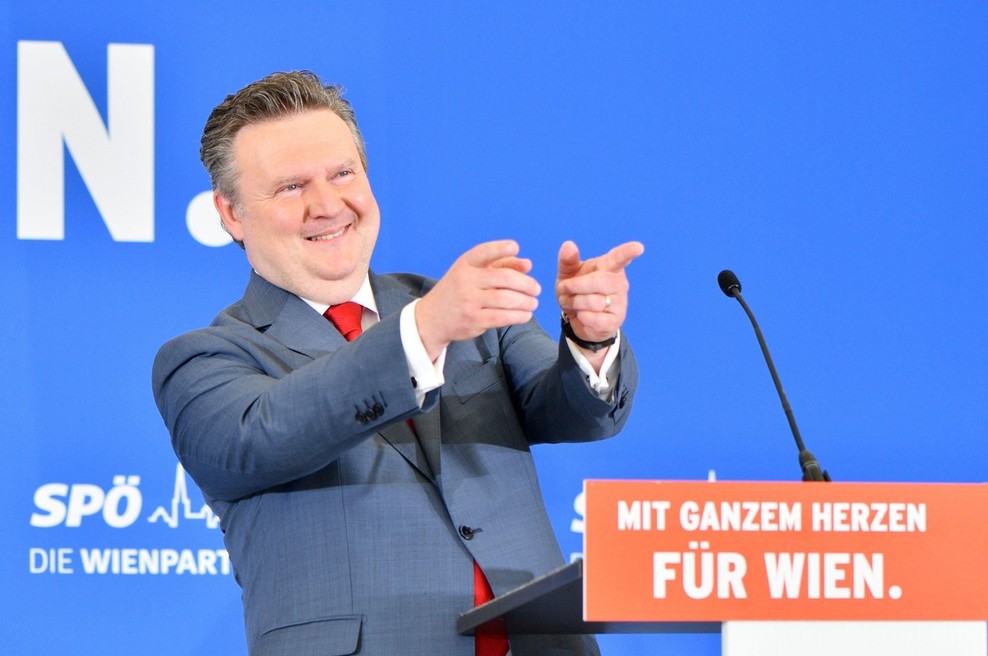 Po vzporednih volitvah na Dunaju prepričljivo zmagali socialni demokrati (foto: profimedia)