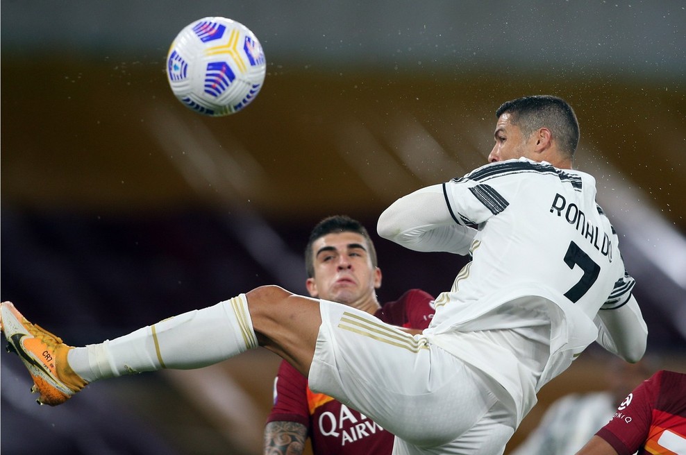 Z 31 milijoni na leto je daleč najbolje plačani nogometaš v Italiji Ronaldo (foto: profimedia)