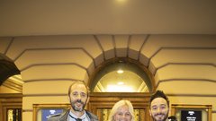 Video umetnika Christoph Grigoletti in Luca Zanna v družbi režiserjeve soproge Dorotee