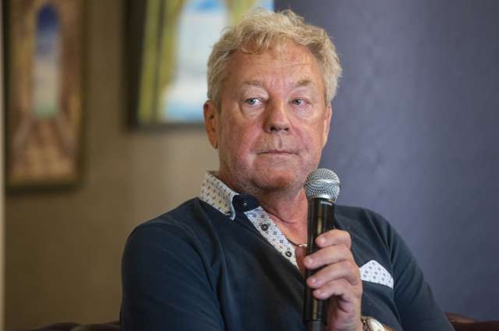 Borut Štrukelj: "Da je cepivo učinkovito, smo že dokazali, zdaj moramo dokazati še, da je varno!" (foto: Bor Slana/STA)