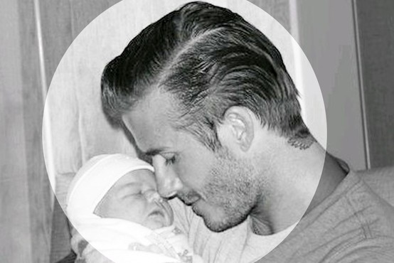David Beckham na žerjavici zaradi poljuba hčerke, starši so mu stopili v bran!