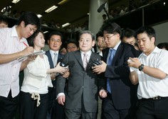 Pri 78 letih se je poslovil karizmatični vodja družbe Samsung Lee Kun-hee