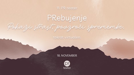 Že 11. PR teater bo letos potekal virtualno