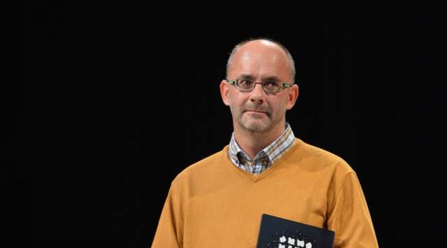 Peter Svetina: Otroci nimajo težav z združevanjem fantastike in otipljive resničnosti (foto: Marjan Maučec/STA)