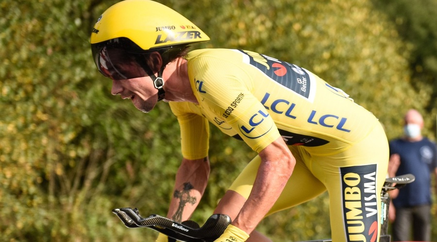 Roglič zmagovalec 8. etape dirke po Španiji in spet bližje rdeči majici (foto: Profimedia)