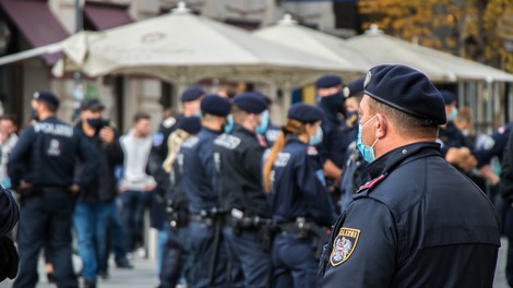 Napad na Dunaju izvedel 20-letnik z avstrijskim in makedonskim državljanstvom