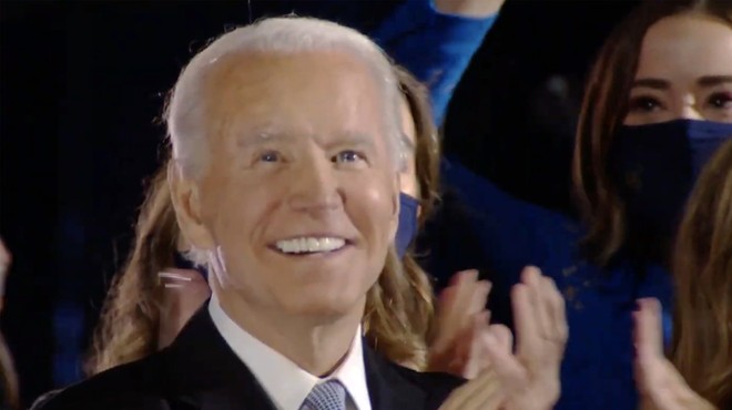 Novoizvoljeni predsednik ZDA Joe Biden v nagovoru ob zmagi Američane pozval, naj si dajo priložnost (foto: profimedia)