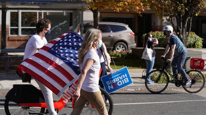 Ameriške volitve pokazale, da je družba močno razdeljena in še vedno zelo konservativna (foto: Shutterstock)