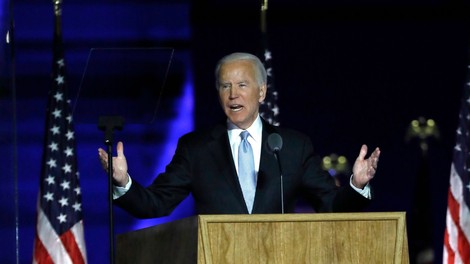 Z zmago v Georgii je Joe Biden zbral 306 elektorskih glasov