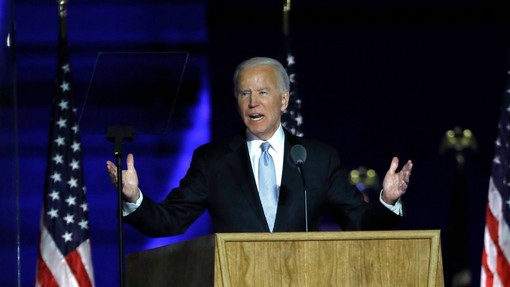 Z zmago v Georgii je Joe Biden zbral 306 elektorskih glasov
