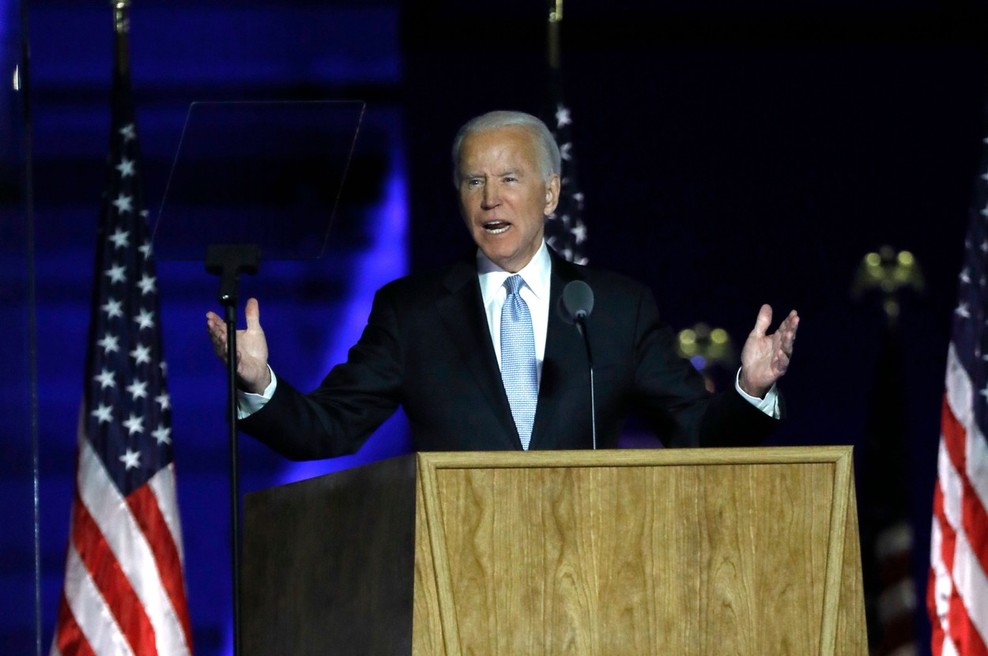 Z zmago v Georgii je Joe Biden zbral 306 elektorskih glasov (foto: profimedia)