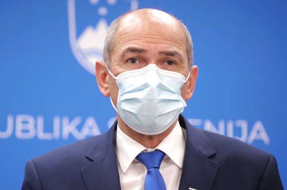 Janša: Nekateri ukrepi bodo gotovo veljali do božiča, a upam, da ne tako strogi (foto: Daniel Novakovič/STA)