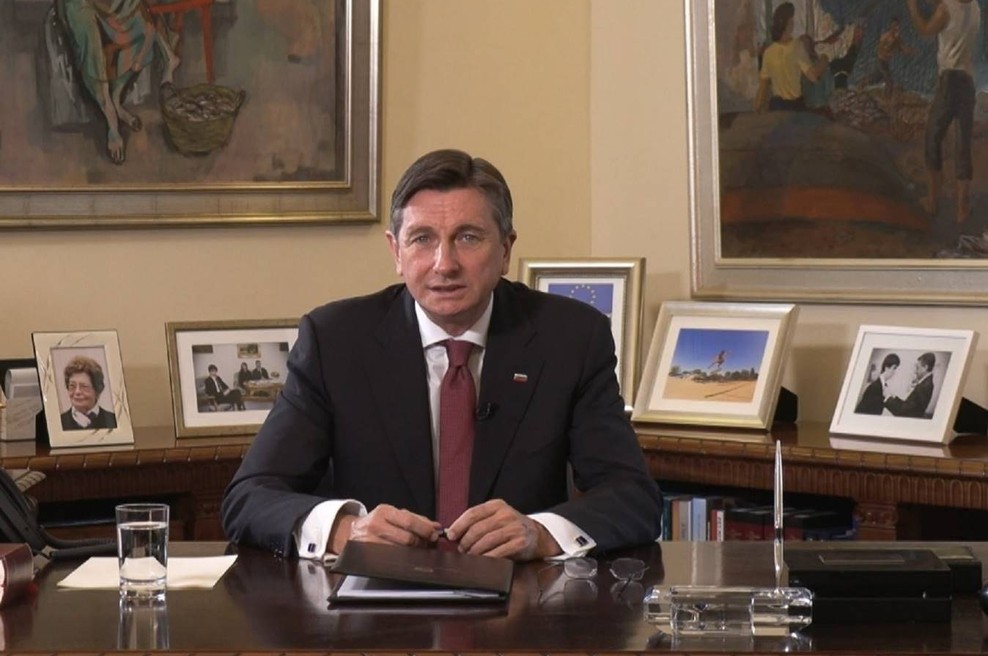 Borut Pahor: "Predsedniška palača je z današnjim dnem postala UNICEF-ova varna točka!" (foto: Jan Kovačič/UPRS)