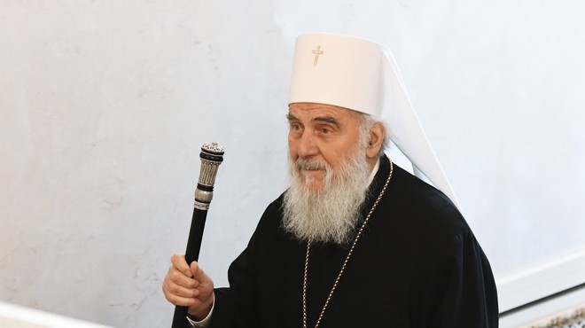 Zaradi covida-19 umrl patriarh Srbske pravoslavne cerkve Irinej (foto: Profimedia)