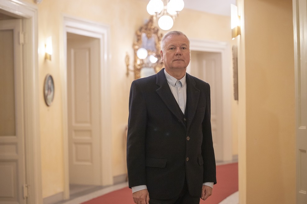 Staš Ravter: "Če imaš vrhunski program, pridejo tudi mladi!" (foto: Darja Štravs Tisu)