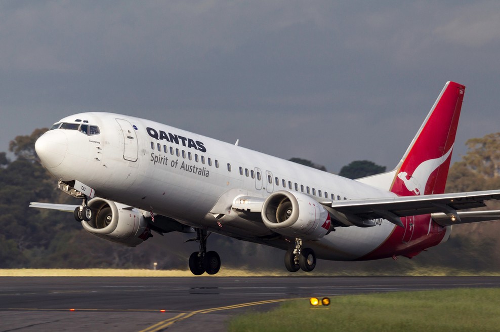 Qantas: Potrdilo o cepljenju proti koronavirusu bo obvezno za vse letalske potnike (foto: Shutterstock)