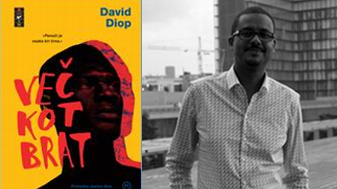 Francoski pisatelj David Diop bo gost virtualnega Slovenskega knjižnega sejma 2020 (foto: emka.si)