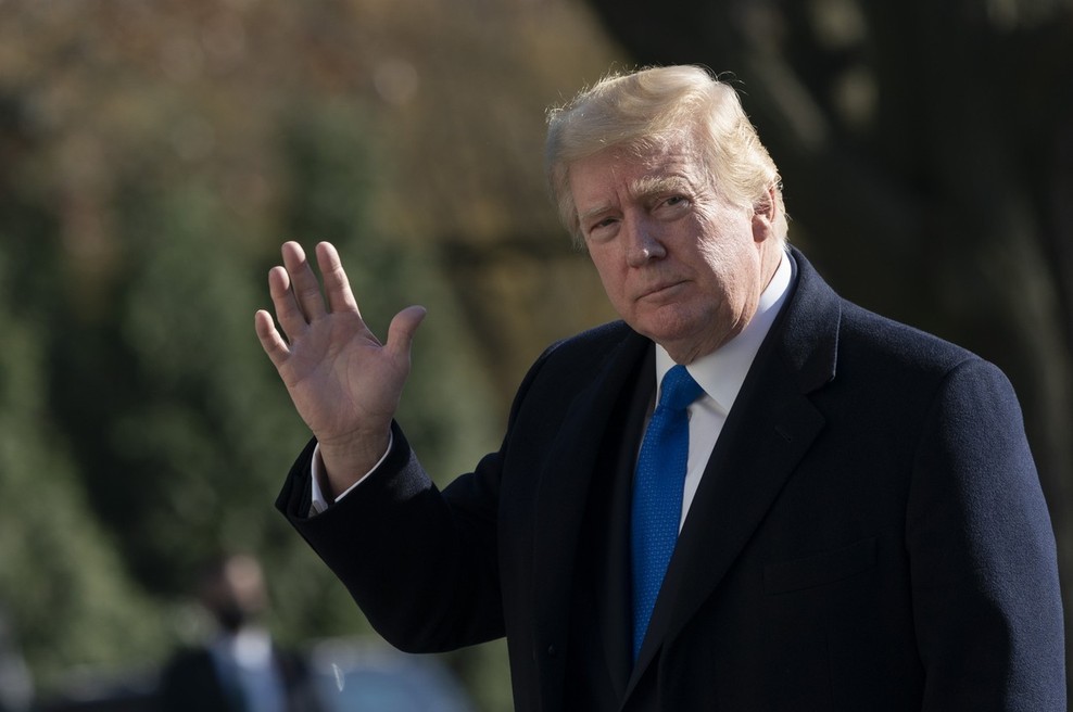 Trump v prvem intervjuju po porazu vztrajal, da je šlo za prevaro in da bo nadaljeval s tožbami (foto: Profimedia)