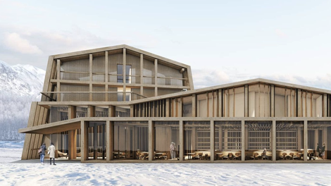 Drugi hotel Damiana Merlaka v Bohinju bo vrata odprl spomladi