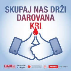 V Sloveniji združeni v darovanju krvi (foto: Daruj kri Press)
