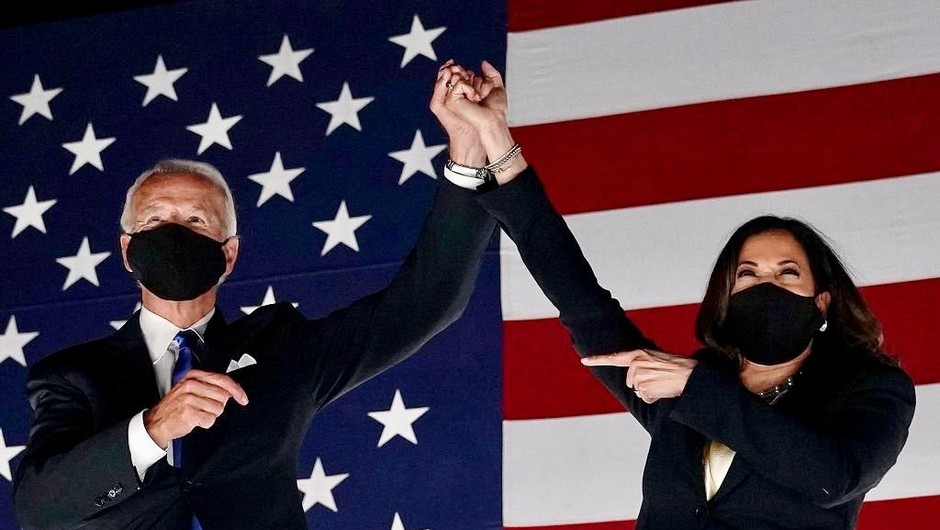 
                            Joe Biden in Kamala Harris osebnosti leta revije Time (foto: Profimedia)