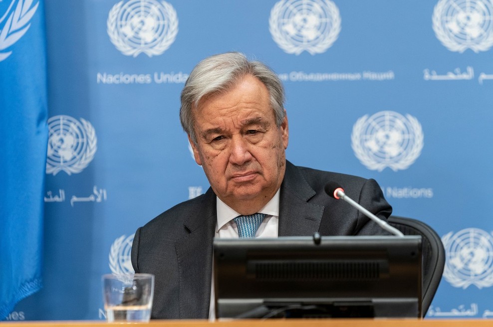 Antonio Guterres poziva svetovne voditelje k razglasitvi izrednih podnebnih razmer (foto: profimedia)