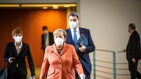 V Nemčiji bodo v sredo popolnoma ustavili javno življenje