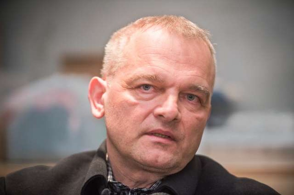 Dr. Alojz Ihan: "Med kliničnim preizkušanjem niso opazili resnih neželjenih učinkov!" (foto: Bor Slana/STA)