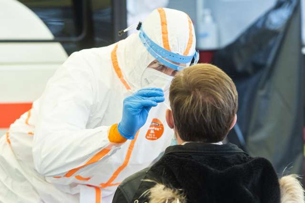 Množično testiranje s hitrimi testi ponovno v več krajih po Sloveniji (seznam) (foto: Bor Slana/STA)