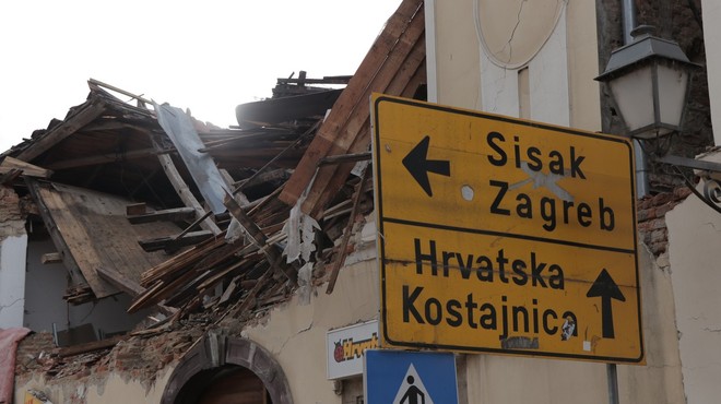 Za zdaj še ne kaže, da se bo potresna dejavnost na Hrvaškem kmalu umirila (foto: profimedia)
