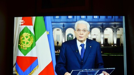 Italijanski predsednik v novoletni poslanici pohvalil sobivanje Gorice in Nove Gorice