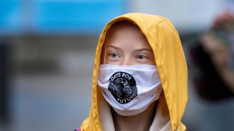 Podnebna aktivistka Greta Thunberg dopolnila 18 let