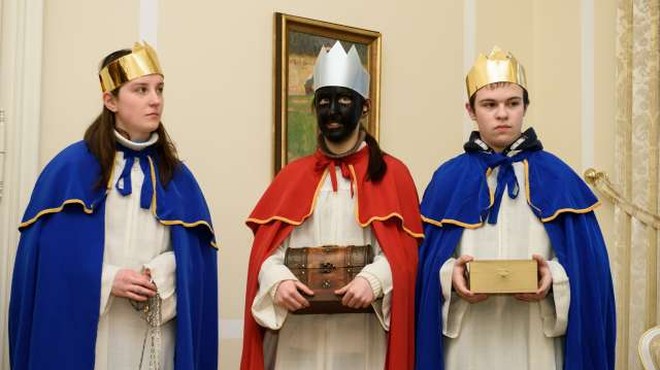 Katoličani in evangeličani obeležujejo praznik svetih treh kraljev (foto: Nebojša Tejić/STA)