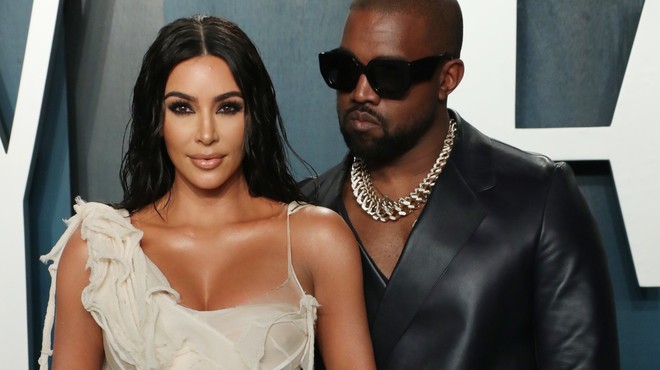 Kanye West in Kim Kardashian naj bi živela ločeno (foto: Profimedia)