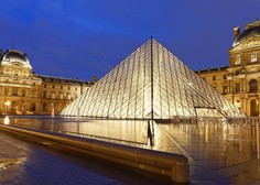 V pariškem muzeju Louvre zaradi epidemije 70 odstotkov manj obiskovalcev