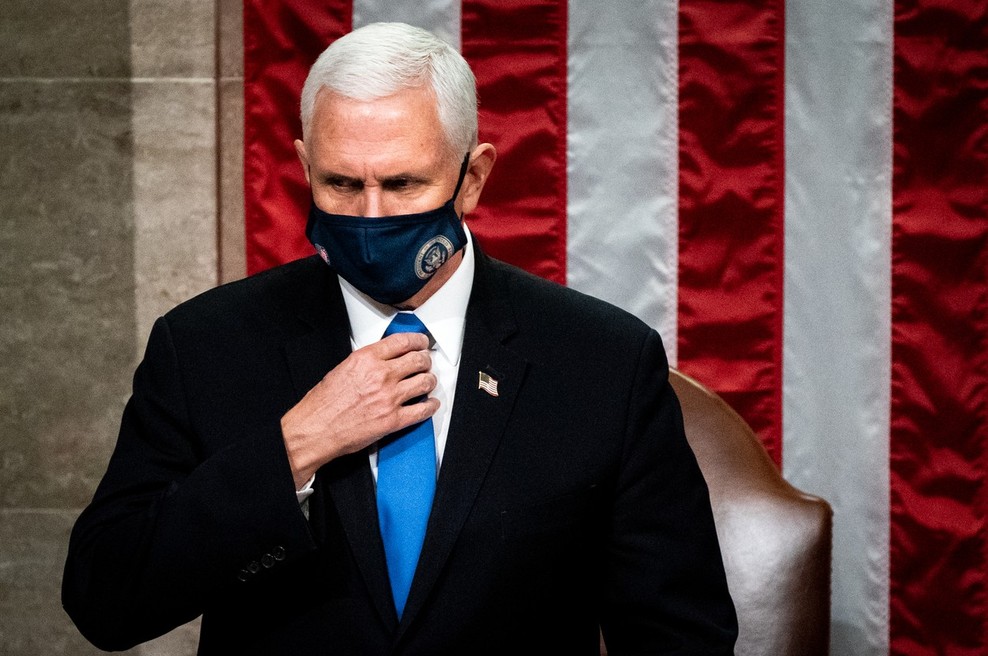 Pence je izrazil mnenje, da je 25. amandma predviden za odstavitev predsednika, ki fizično ali duševno ni sposoben opravljati svojega dela in ne kot kazen. (foto: Profimedia)