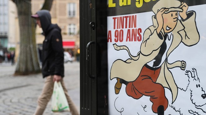 Prvo naslovnico stripa o Tintinovih dogodivščinah na dražbi prodali za 3,2 milijona evrov (foto: profimedia)