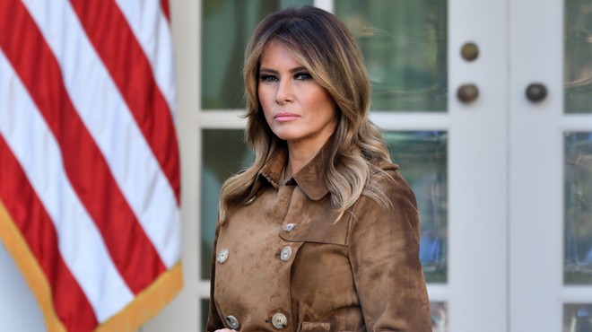Melania Trump odhaja iz Bele hiše z rekordno nizko podporo med Američani (foto: Shutterstock)