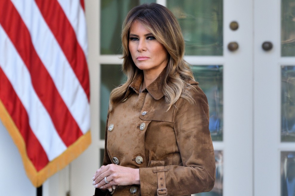 Melania Trump odhaja iz Bele hiše z rekordno nizko podporo med Američani (foto: Shutterstock)