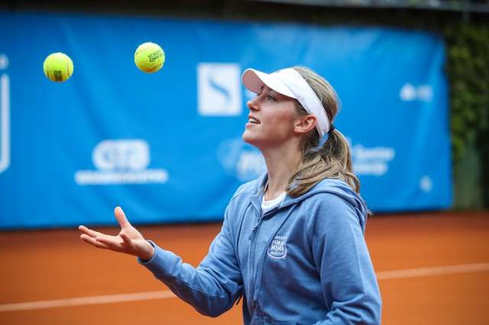 Kaja Juvan: "Pripravljena sem na novo sezono. Verjamem v svojo igro" (foto: Anže Malovrh/STA)