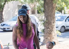Serena Williams po karanteni s hčerko v živalski vrt, Novak Đoković bos v park
