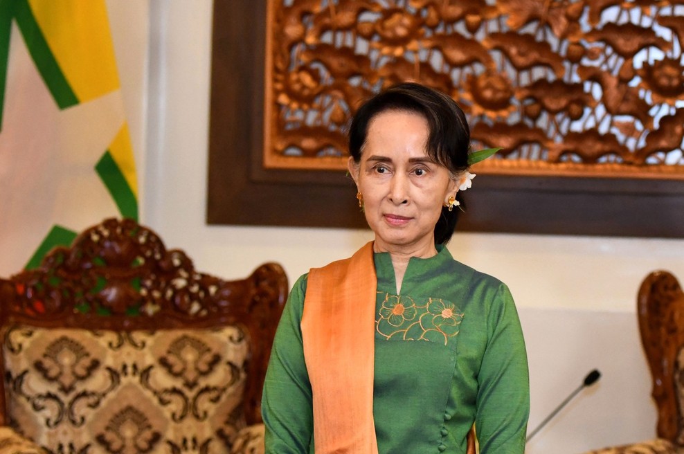 Voditeljica Aung San Suu Kyi (foto: Profimedia)