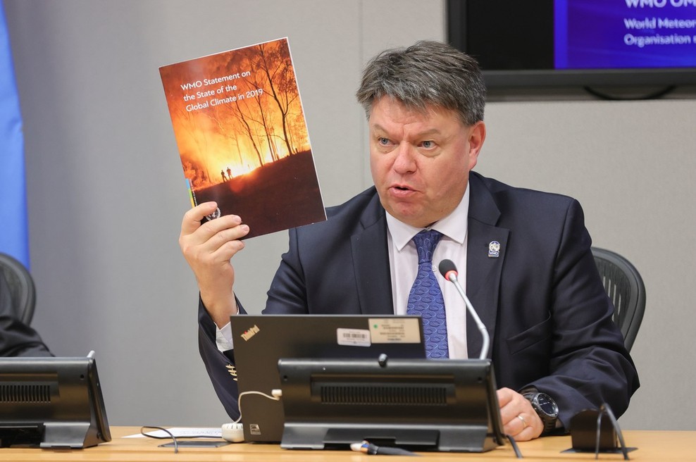 Evropejec leta 2021 je meteorolog Petteri Taalas (foto: profimedia)