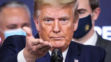 Zdravje Donalda Trumpa je bilo jeseni ogroženo bolj, kor so priznavali v Beli hiši